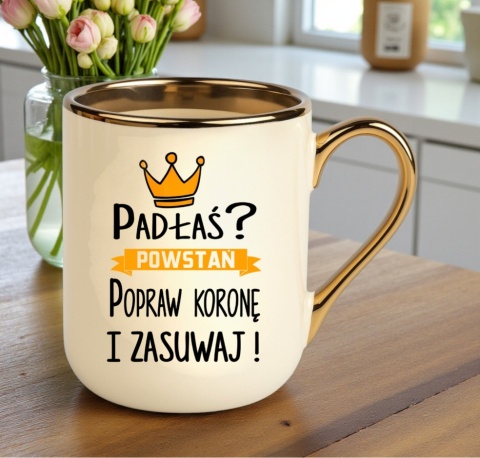 Kubek z nadrukiem prezent Dzień Kobiet dla Dziewczyny Żony Koleżanki Mamy