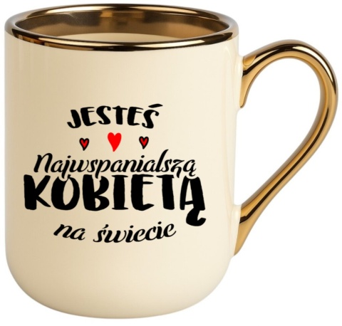 Kubek z nadrukiem prezent Dzień Kobiet dla Dziewczyny Żony Koleżanki Mamy