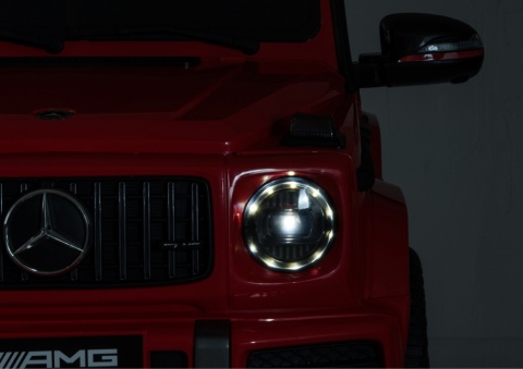 Auto na akumulator Mercedes G63 Czerwony BBH-0003