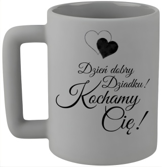 Kubek 400ml DUŻY z nadrukiem Prezent DZIEŃ DZIADKA Urodziny Dziadek