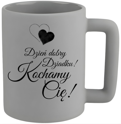 Kubek 400ml DUŻY z nadrukiem Prezent DZIEŃ DZIADKA Urodziny Dziadek