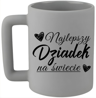 Kubek 400ml DUŻY z nadrukiem Prezent DZIEŃ DZIADKA Urodziny Dziadek