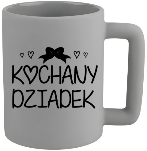 Kubek 400ml DUŻY z nadrukiem Prezent DZIEŃ DZIADKA Urodziny Dziadek
