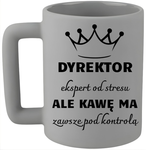 Kubek 400ml DUŻY z nadrukiem Prezent dla DYREKTORA Dzień Mężczyzny Urodziny