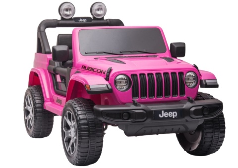 Pojazd na Akumulator Jeep Wrangler Rubicon DK-JWR555 Różowy