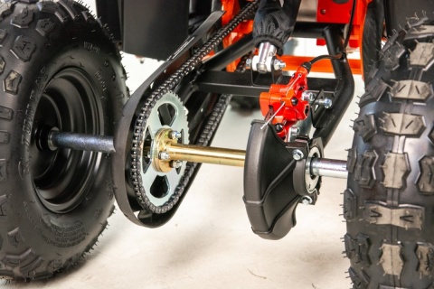 Mini Quad ASIX M10 49cm3 E-start niebieski