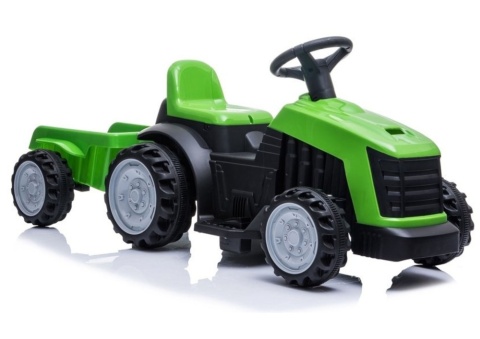 Traktor z Przyczepą na Akumulator TR1908T Zielony