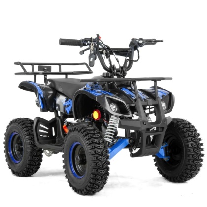 Mini Quad XTR M7 49cm3 pull-start niebieski