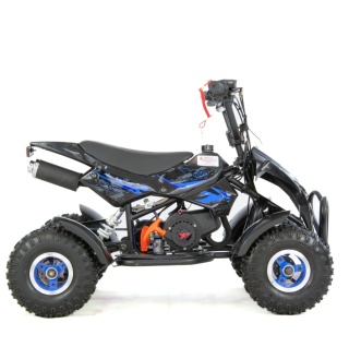 Mini Quad XTR M4 49cm3 pull-start niebieski