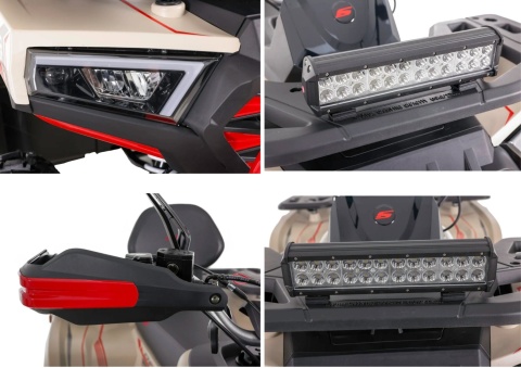 Quad ASIX CHALLENGER 250 4T T3B homologacja drogowa zielony