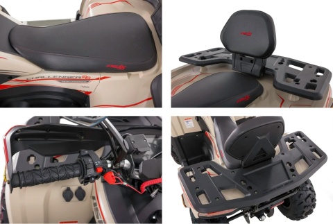 Quad ASIX CHALLENGER 250 4T T3B homologacja drogowa zielony