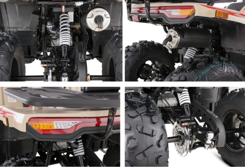 Quad ASIX CHALLENGER 250 4T T3B homologacja drogowa zielony