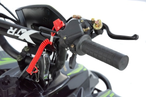 Mini Quad XTR M8 49cm3 pull-start czerwony