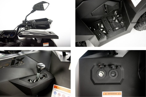 Quad ASIX CYBER 250 4T T3B homologacja drogowa zielony