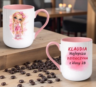 Kubek z nadrukiem Prezent dla DZIEWCZYNY Dzień Kobiet z imieniem