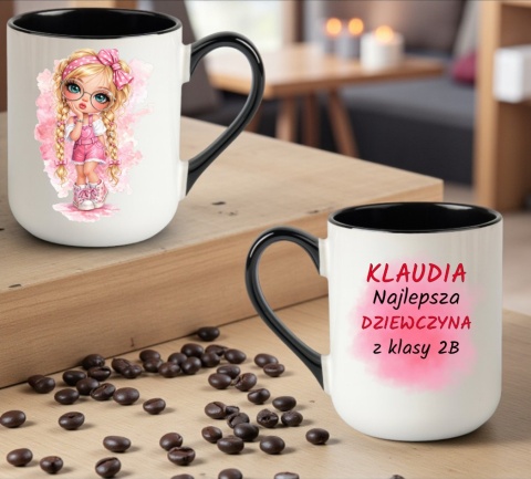 Kubek z nadrukiem Prezent dla DZIEWCZYNY Dzień Kobiet z imieniem
