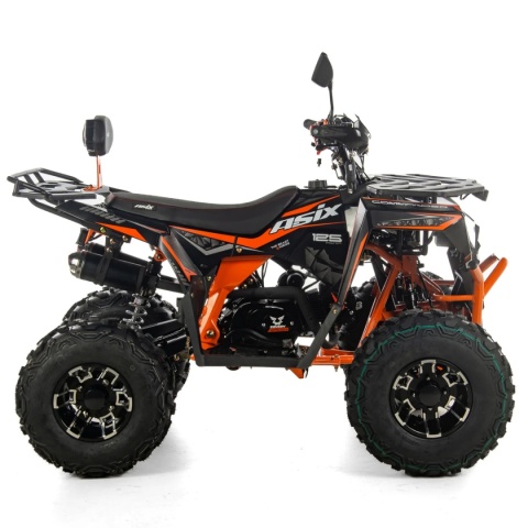 Quad ASIX COMMANDER 125 4T 3+R półautomat (2.gen) pomarańczowy