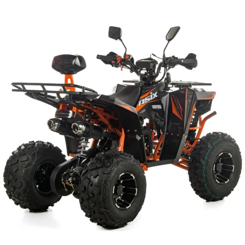 Quad ASIX COMMANDER 125 4T 3+R półautomat (2.gen) pomarańczowy
