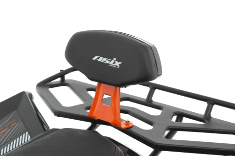 Quad ASIX COMMANDER 125 4T 3+R półautomat czerwony