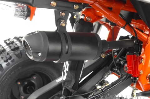 Quad ASIX COMMANDER 125 4T 3+R półautomat czerwony