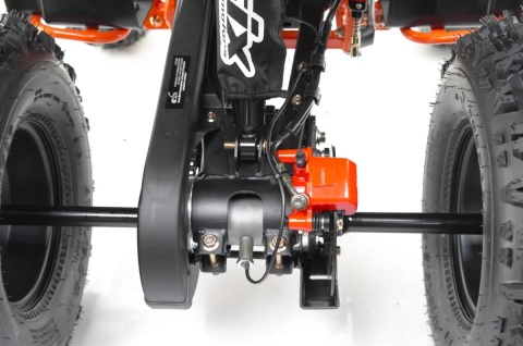 Quad ASIX COMMANDER 125 4T 3+R półautomat czerwony