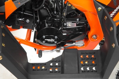 Quad ASIX COMMANDER 125 4T 3+R półautomat czerwony