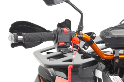 Quad ASIX COMMANDER 125 4T 3+R półautomat pomarańczowy