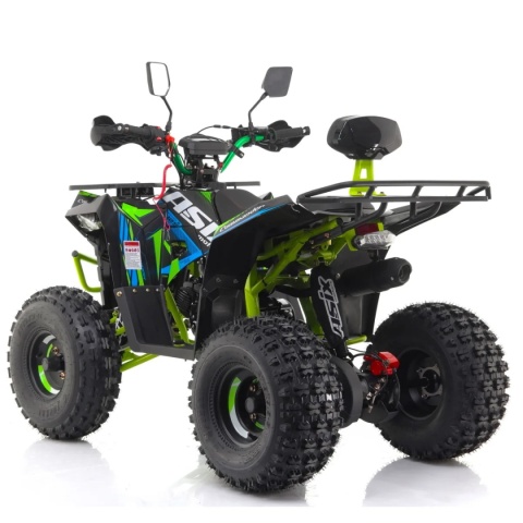 Quad ASIX COMMANDER 125 4T 3+R półautomat zielony