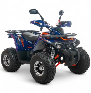 Quad ASIX FOURCRAFT 125 4T 3+R półautomat niebieski
