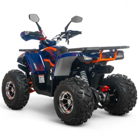 Quad ASIX FOURCRAFT 125 4T 3+R półautomat niebieski