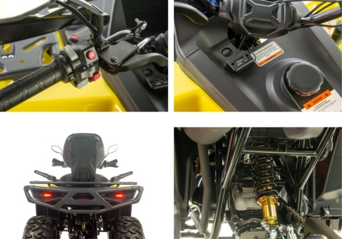 Quad ASIX GLADIATOR 200RR 4T żółty