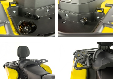 Quad ASIX GLADIATOR 300 4T szary