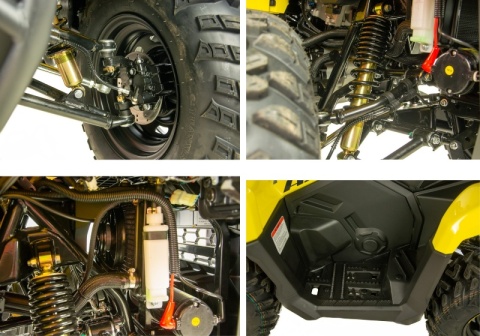 Quad ASIX GLADIATOR 300 4T szary