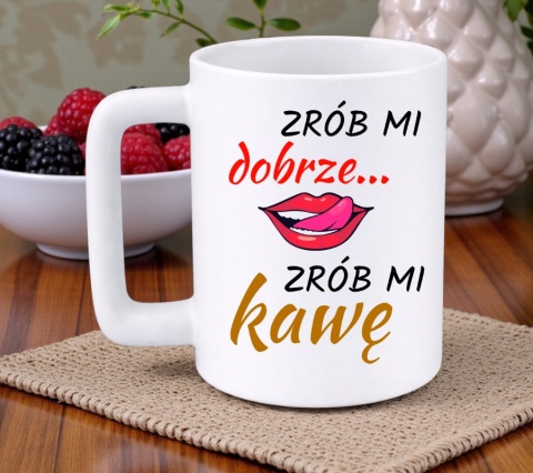 Kubek 400ml DUŻY z nadrukiem prezent Dzień Kobiet urodziny dla Dziewczyny