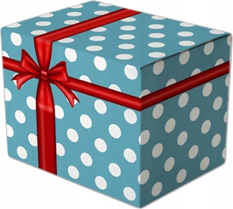 Pudełko ozdobne kartonik na kubek prezent karton opakowanie kubka