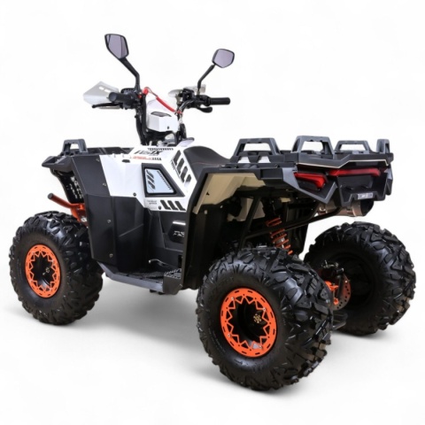 Quad ASIX GRIZZLY 125 4T 1+R automat pomarańczowy