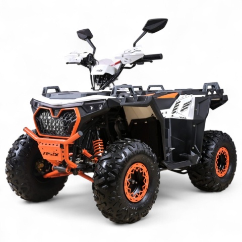 Quad ASIX GRIZZLY 125 4T 1+R automat pomarańczowy