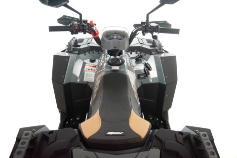 Quad ASIX GRIZZLY 125 4T 1+R automat pomarańczowy