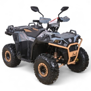 Quad ASIX GRIZZLY 125 4T 1+R automat szary