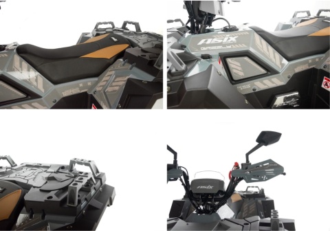 Quad ASIX GRIZZLY 125 4T 1+R automat szary