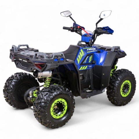 Quad ASIX GRIZZLY 125 4T 3+R półautomat niebieski