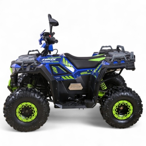 Quad ASIX GRIZZLY 125 4T 3+R półautomat niebieski
