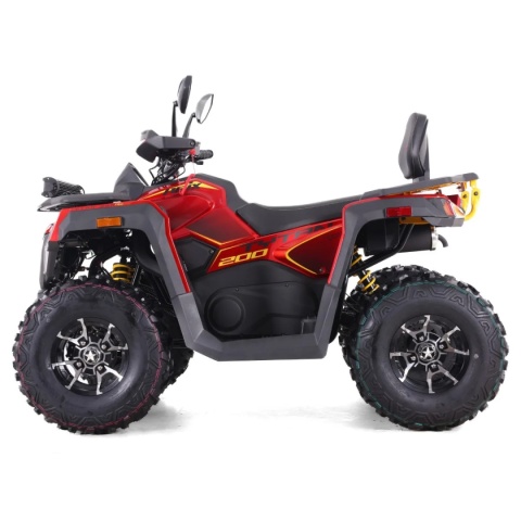 Quad ASIX TYTAN 200RR 4T czerwony