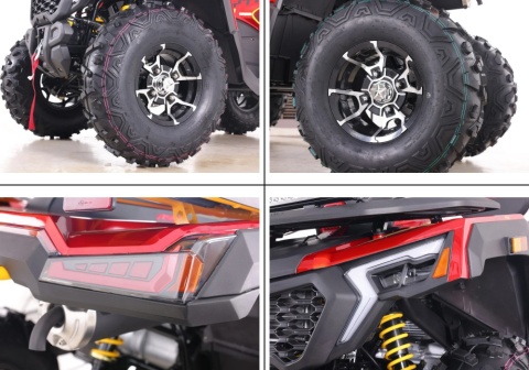 Quad ASIX TYTAN 200RR 4T czerwony