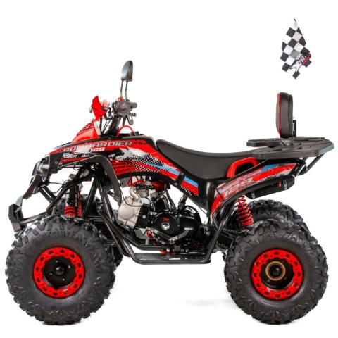 Quad XTR BOMBARDIER PRO 125 4T 1+R automat czerwony