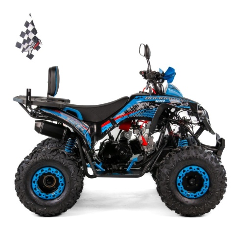 Quad XTR BOMBARDIER PRO 125 4T 1+R automat niebieski