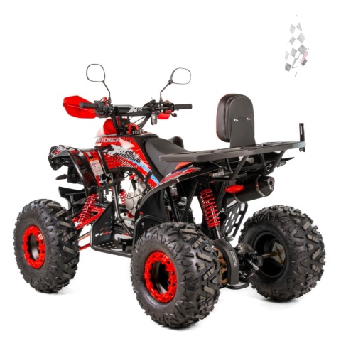 Quad XTR BOMBARDIER PRO 125 4T 3+R półautomat czerwony