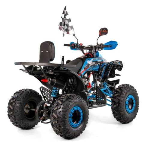 Quad XTR BOMBARDIER PRO 125 4T 3+R półautomat niebieski