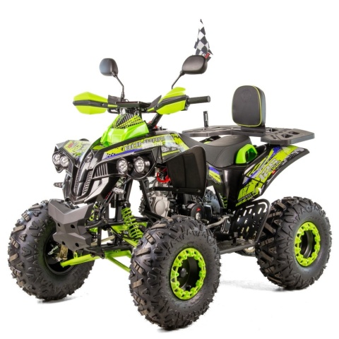 Quad XTR BOMBARDIER PRO 125 4T 3+R półautomat zielony