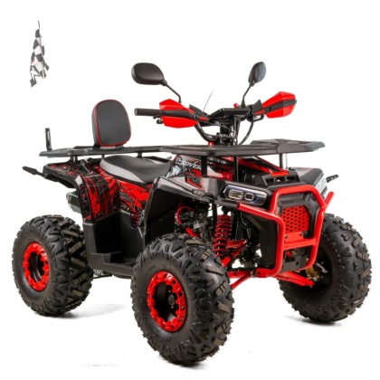 Quad XTR DISCOVERY PRO 125 4T 1+R automat czerwony